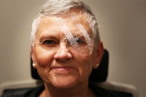 A protective patch will be placed over your eye following cataract surgery. (Image courtesy of Vance Thompson Vision)