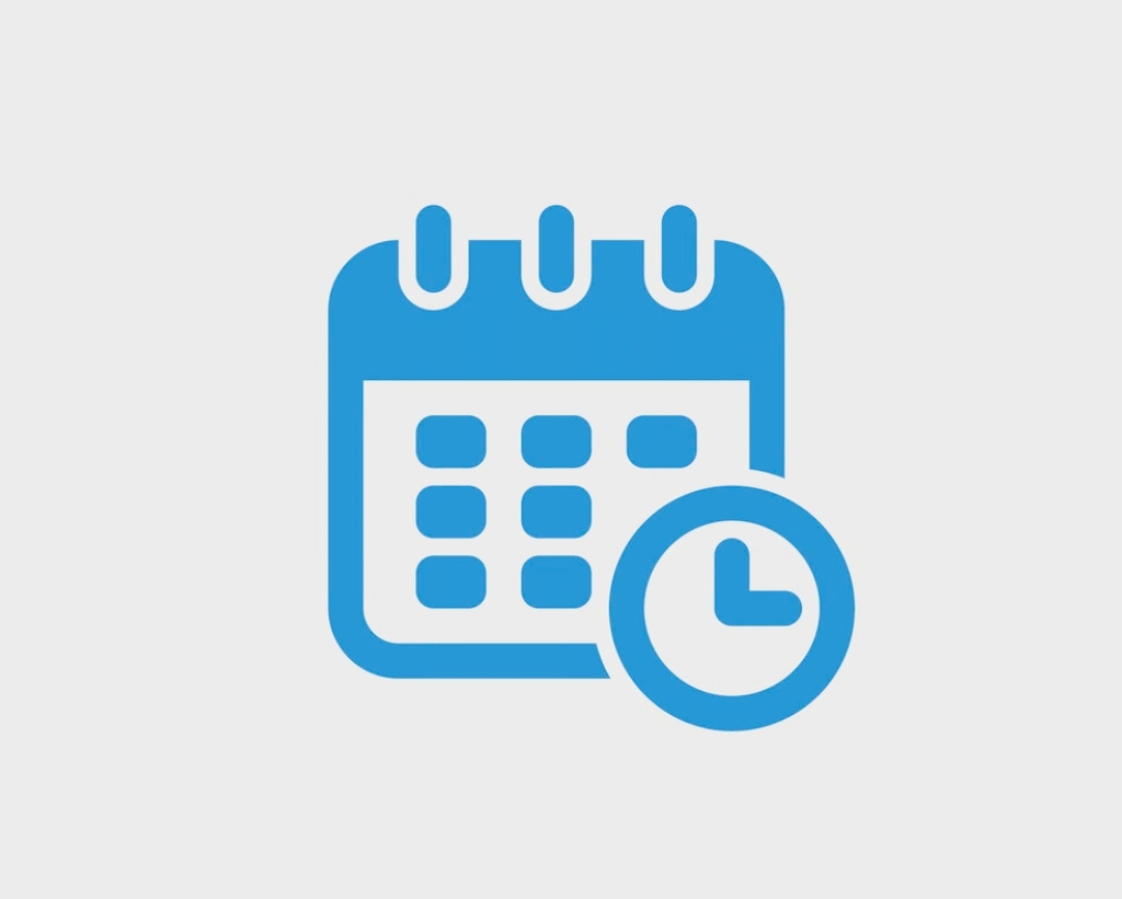 calendar and clock illustration